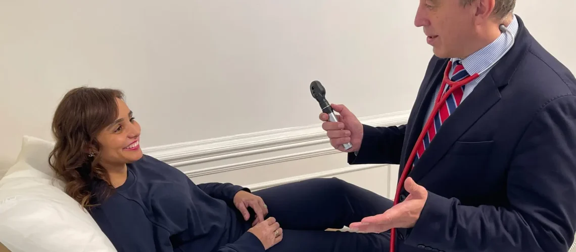Dr Garry Savin welcome to Lumen Harley Street health assessment clinic portrait